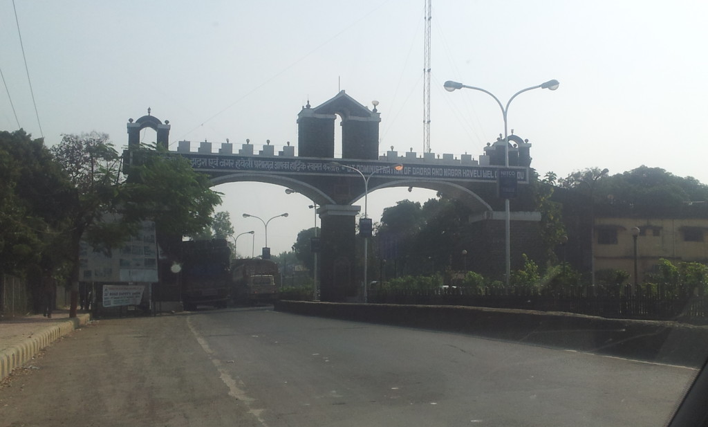 Welcome Arch of Dadra & Nagar Haveli